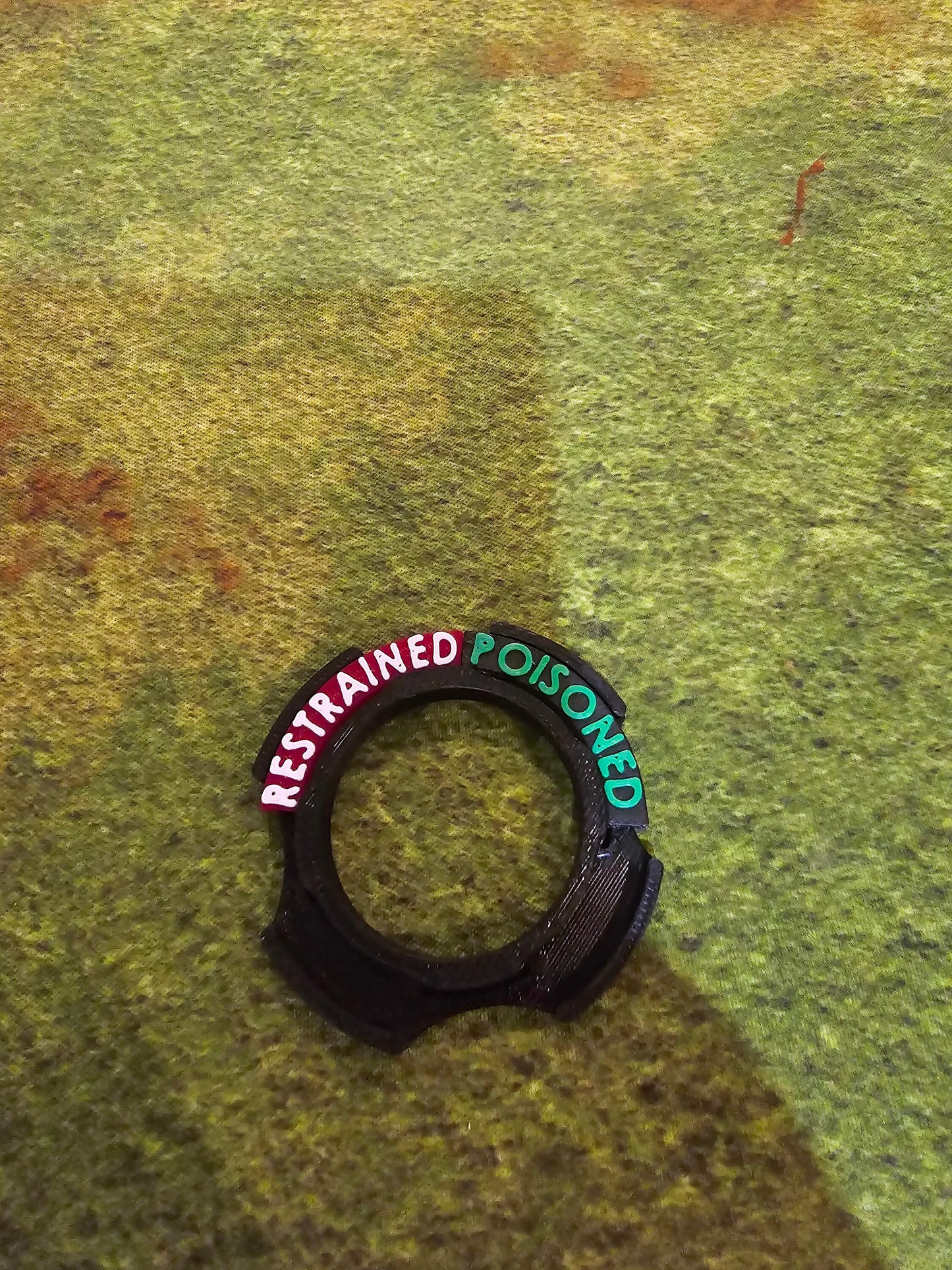 Multicolored Condition Markers With Bases and Magnetic Case