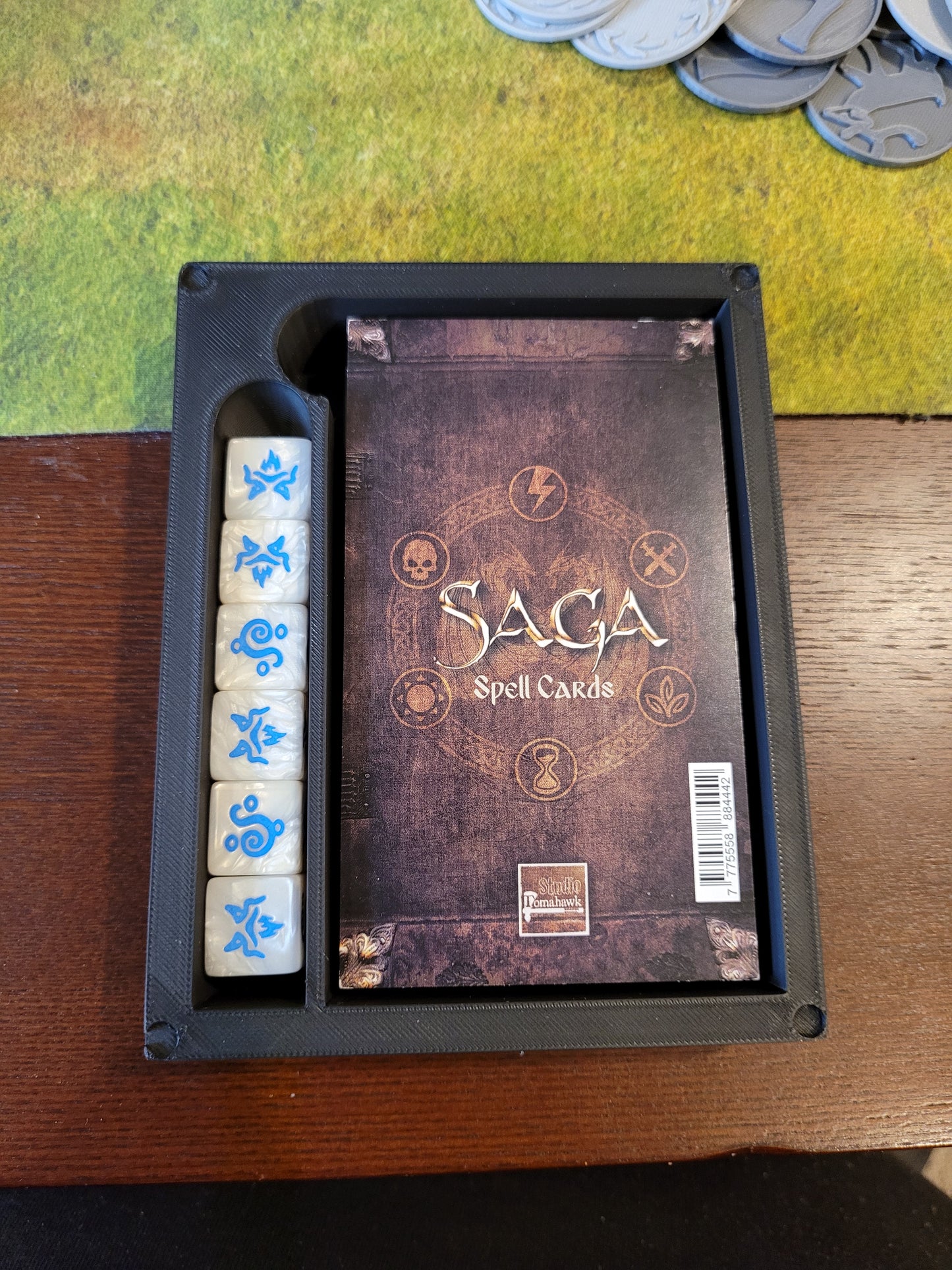 Saga Age of Magic Dice / Spell Card Storage Box