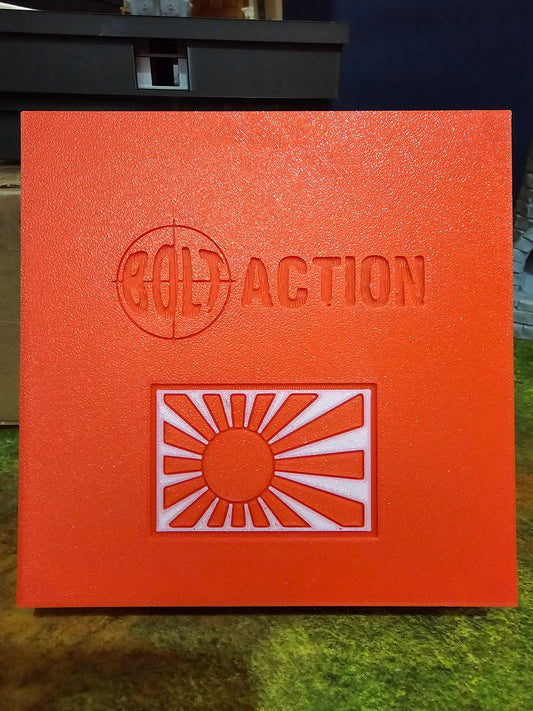 Japanese Bolt Action Token / Template / Dice Storage Box