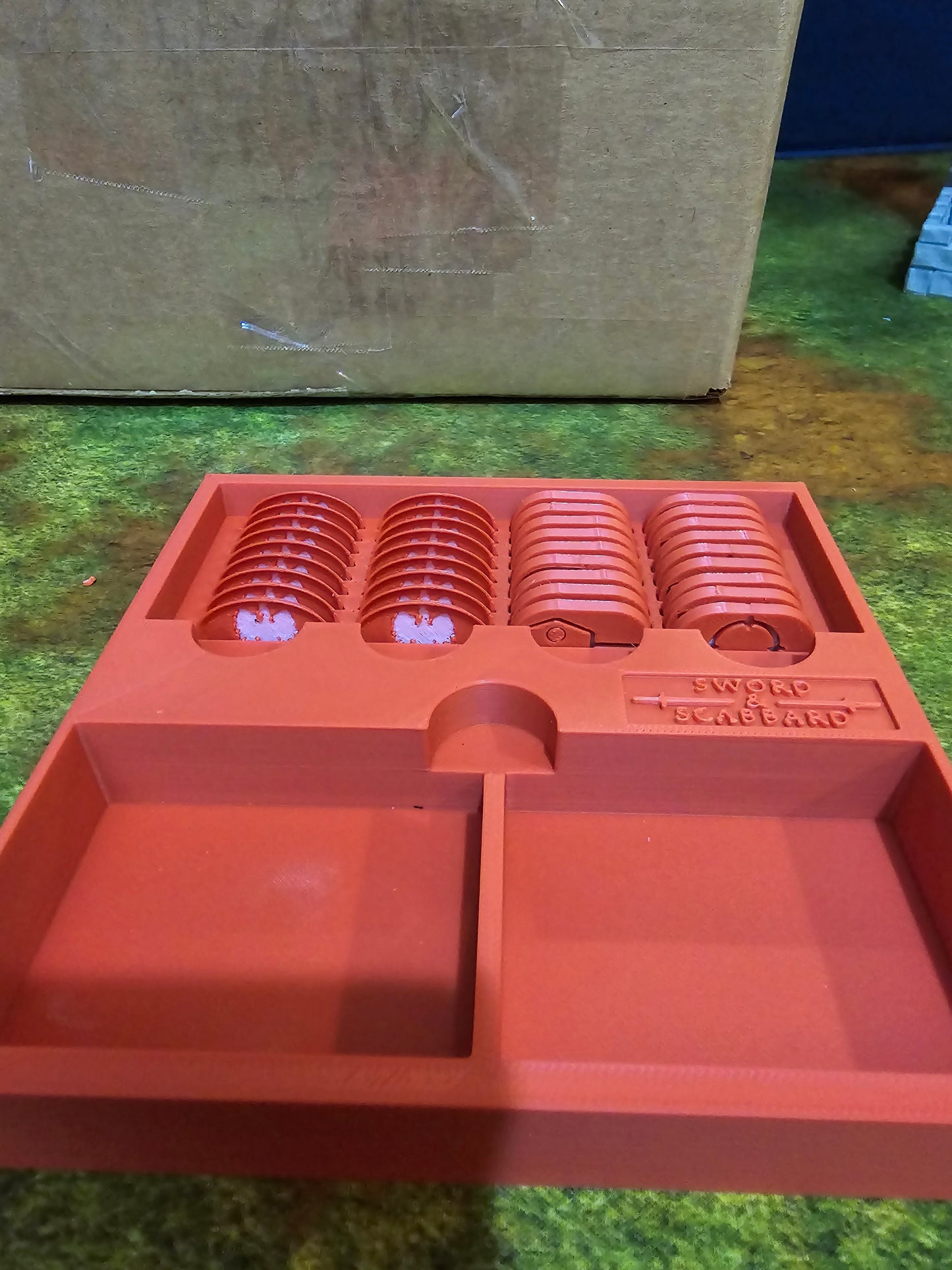 Polish Bolt Action Token / Template / Dice Storage Box