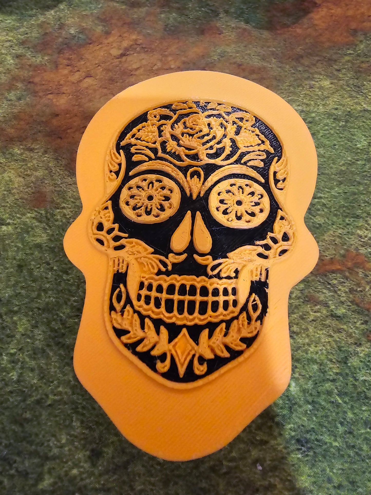 Calavera Skull Dice Box