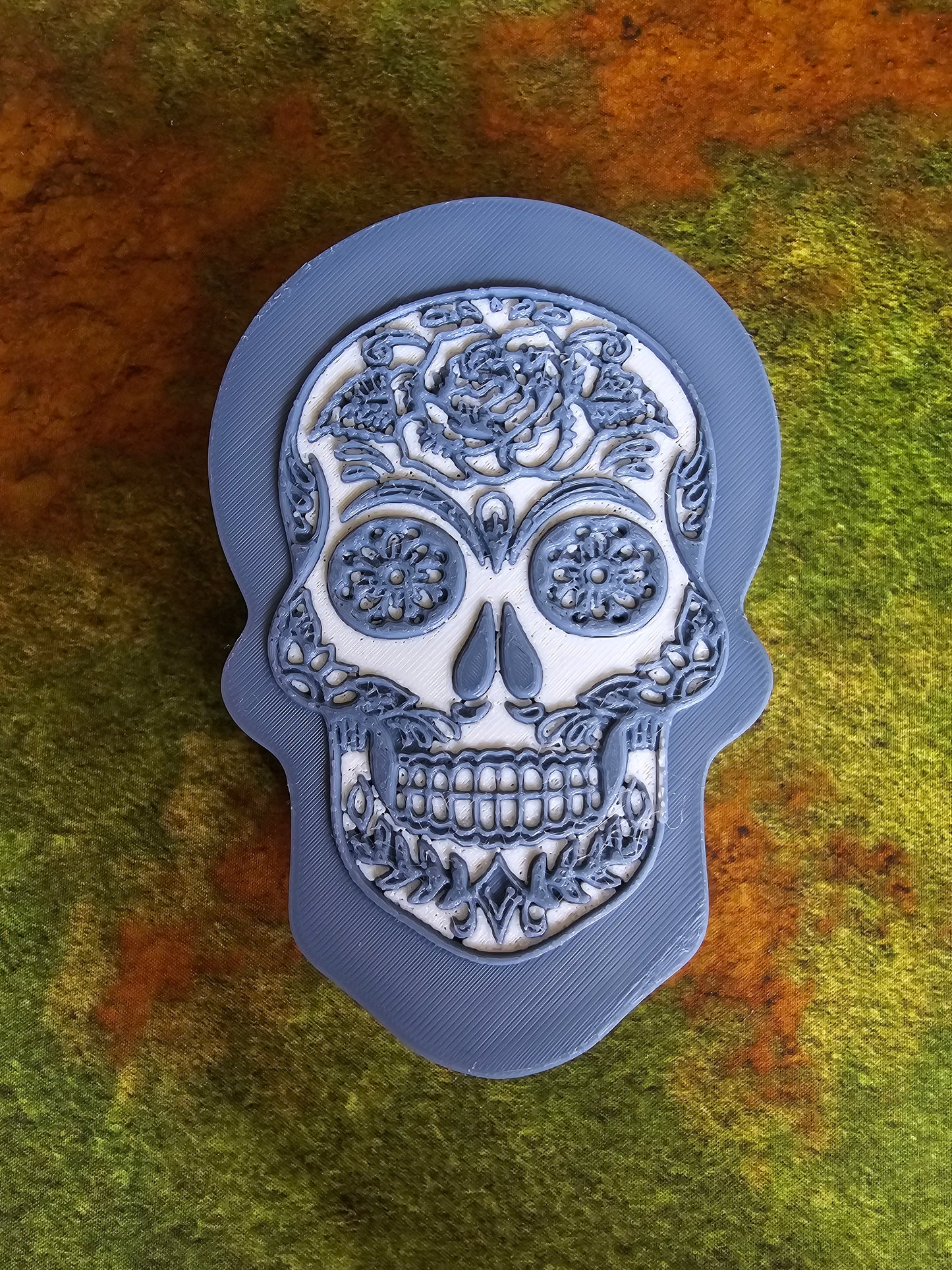 Calavera Skull Dice Box