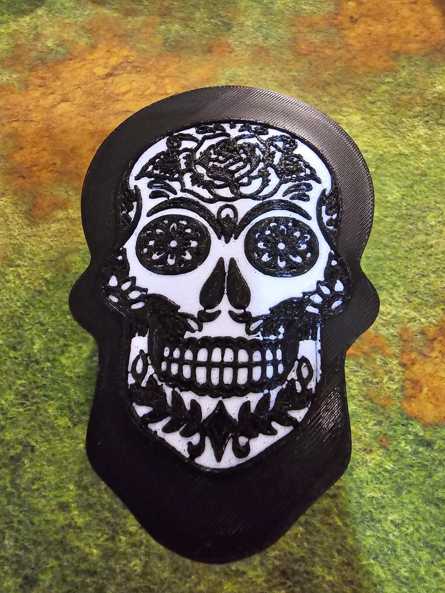 Calavera Skull Dice Box